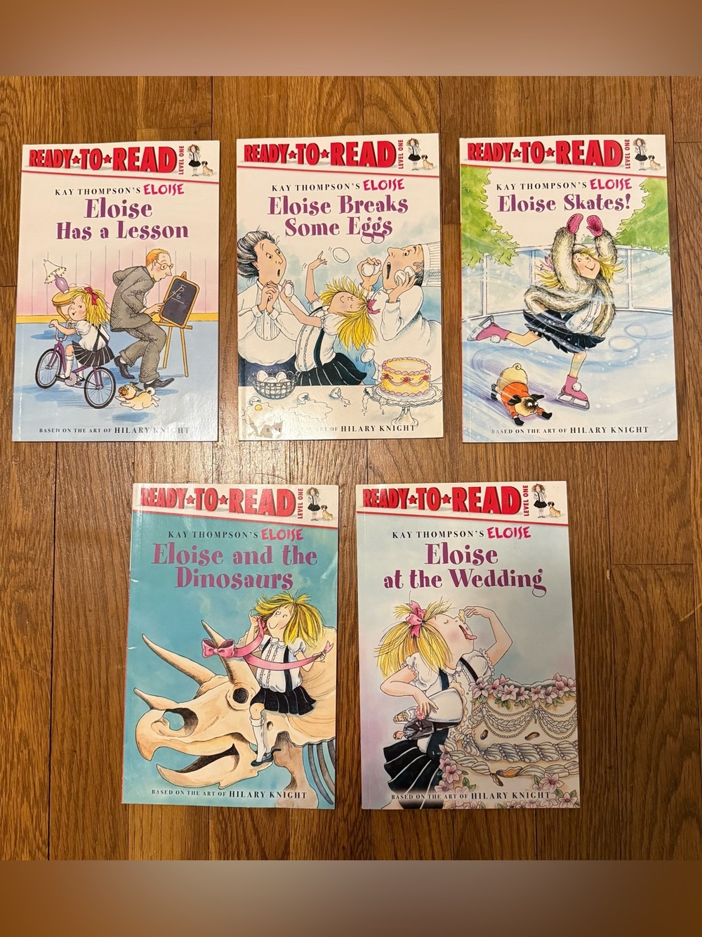 LOT of 5 ELOISE by Kay Thompson Ready to Read Level 1 Books-Paperbacks